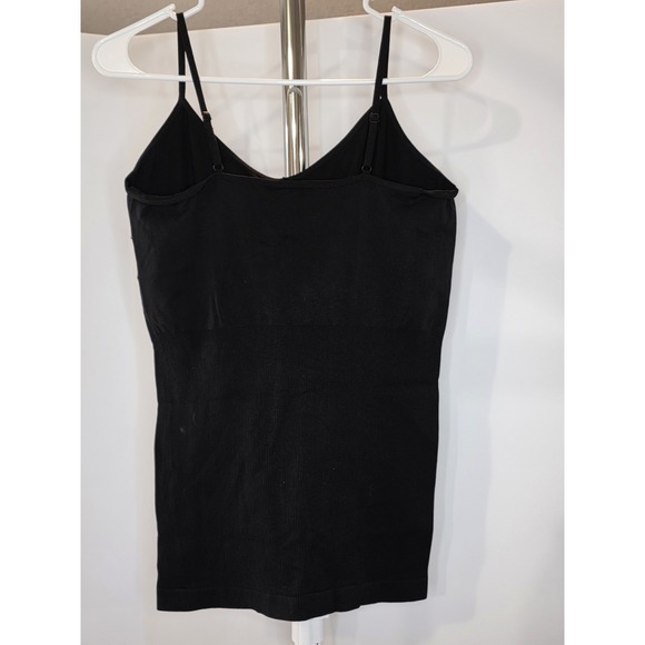 Icon Apparel Shapewear Tank Top Adjustable Strap Black One Size Nylon Spandex - Picture 2 of 3